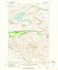 Bynum Montana Historical topographic map, 1:62500 scale, 15 X 15 Minute, Year 1960