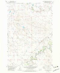 Cactus Creek West Montana Historical topographic map, 1:24000 scale, 7.5 X 7.5 Minute, Year 1980