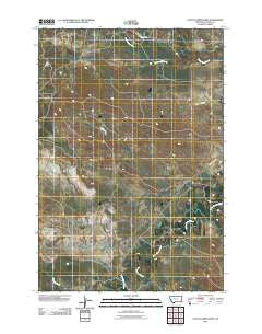 Cactus Creek West Montana Historical topographic map, 1:24000 scale, 7.5 X 7.5 Minute, Year 2011