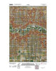 Cactus Flat Montana Historical topographic map, 1:24000 scale, 7.5 X 7.5 Minute, Year 2011