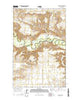 Cactus Flat Montana Current topographic map, 1:24000 scale, 7.5 X 7.5 Minute, Year 2014