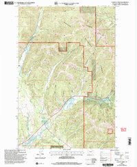 Cadotte Creek Montana Historical topographic map, 1:24000 scale, 7.5 X 7.5 Minute, Year 2001