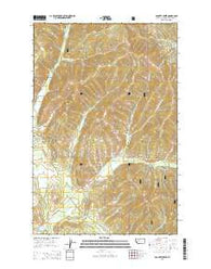 Cadotte Creek Montana Current topographic map, 1:24000 scale, 7.5 X 7.5 Minute, Year 2014