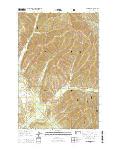 Cadotte Creek Montana Current topographic map, 1:24000 scale, 7.5 X 7.5 Minute, Year 2014