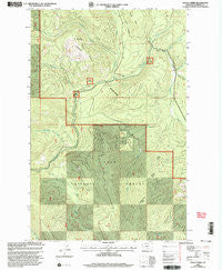 Calico Creek Montana Historical topographic map, 1:24000 scale, 7.5 X 7.5 Minute, Year 1999