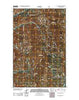 Calx Mountain Montana Historical topographic map, 1:24000 scale, 7.5 X 7.5 Minute, Year 2011