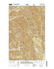 Calx Mountain Montana Current topographic map, 1:24000 scale, 7.5 X 7.5 Minute, Year 2014