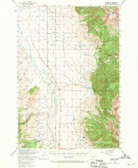 Cameron Montana Historical topographic map, 1:62500 scale, 15 X 15 Minute, Year 1950