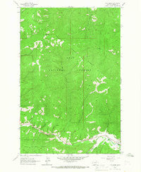 Camp Creek Montana Historical topographic map, 1:24000 scale, 7.5 X 7.5 Minute, Year 1964