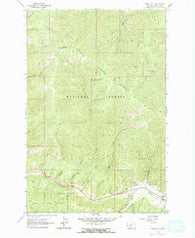 Camp Creek Montana Historical topographic map, 1:24000 scale, 7.5 X 7.5 Minute, Year 1964