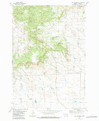 Camp Needmore Montana Historical topographic map, 1:24000 scale, 7.5 X 7.5 Minute, Year 1980