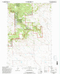 Camp Needmore Montana Historical topographic map, 1:24000 scale, 7.5 X 7.5 Minute, Year 1993
