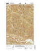 Camp Creek Montana Current topographic map, 1:24000 scale, 7.5 X 7.5 Minute, Year 2014