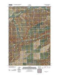 Camp Four Montana Historical topographic map, 1:24000 scale, 7.5 X 7.5 Minute, Year 2011