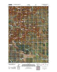 Camp Needmore Montana Historical topographic map, 1:24000 scale, 7.5 X 7.5 Minute, Year 2011