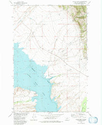 Canyon Ferry SE Montana Historical topographic map, 1:24000 scale, 7.5 X 7.5 Minute, Year 1972