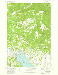 Canyon Ferry Montana Historical topographic map, 1:24000 scale, 7.5 X 7.5 Minute, Year 1972