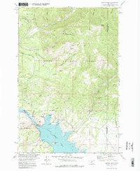 Canyon Ferry Montana Historical topographic map, 1:24000 scale, 7.5 X 7.5 Minute, Year 1972