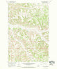 Cap Rock Butte Montana Historical topographic map, 1:24000 scale, 7.5 X 7.5 Minute, Year 1965