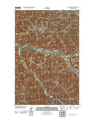 Cap Rock Butte Montana Historical topographic map, 1:24000 scale, 7.5 X 7.5 Minute, Year 2011