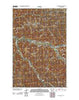 Cap Rock Butte Montana Historical topographic map, 1:24000 scale, 7.5 X 7.5 Minute, Year 2011