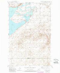 Capeneys Lake Montana Historical topographic map, 1:24000 scale, 7.5 X 7.5 Minute, Year 1947