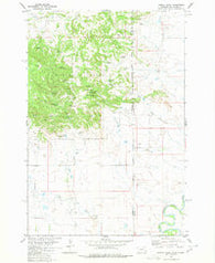 Capitol Rock Montana Historical topographic map, 1:24000 scale, 7.5 X 7.5 Minute, Year 1980