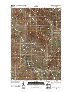 Carey-Malone School Montana Historical topographic map, 1:24000 scale, 7.5 X 7.5 Minute, Year 2011