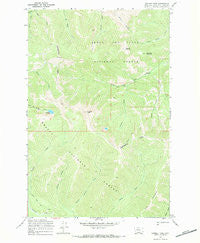 Caribou Peak Montana Historical topographic map, 1:24000 scale, 7.5 X 7.5 Minute, Year 1968