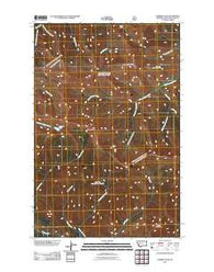 Caribou Peak Montana Historical topographic map, 1:24000 scale, 7.5 X 7.5 Minute, Year 2011