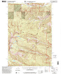 Carlton Lake Montana Historical topographic map, 1:24000 scale, 7.5 X 7.5 Minute, Year 1998
