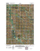 Carlyle NW Montana Historical topographic map, 1:24000 scale, 7.5 X 7.5 Minute, Year 2011