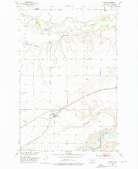 Carter Montana Historical topographic map, 1:24000 scale, 7.5 X 7.5 Minute, Year 1953
