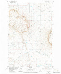 Cascade Colony Montana Historical topographic map, 1:24000 scale, 7.5 X 7.5 Minute, Year 1983