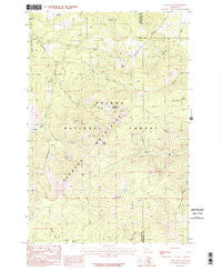 Casey Peak Montana Historical topographic map, 1:24000 scale, 7.5 X 7.5 Minute, Year 1985
