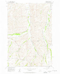 Castagne Montana Historical topographic map, 1:24000 scale, 7.5 X 7.5 Minute, Year 1956