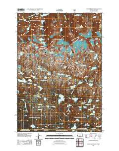 Castle Mountain Montana Historical topographic map, 1:24000 scale, 7.5 X 7.5 Minute, Year 2011