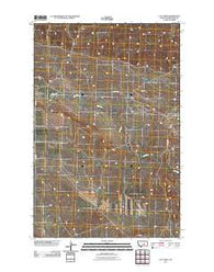 Cat Creek Montana Historical topographic map, 1:24000 scale, 7.5 X 7.5 Minute, Year 2011