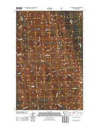 Cathedral Peak Montana Historical topographic map, 1:24000 scale, 7.5 X 7.5 Minute, Year 2011