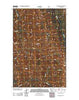 Cathedral Peak Montana Historical topographic map, 1:24000 scale, 7.5 X 7.5 Minute, Year 2011