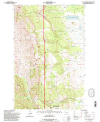 Cave Mountain Montana Historical topographic map, 1:24000 scale, 7.5 X 7.5 Minute, Year 1995