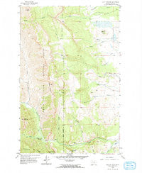Cave Mountain Montana Historical topographic map, 1:24000 scale, 7.5 X 7.5 Minute, Year 1958