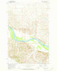 Cedar Coulee Montana Historical topographic map, 1:24000 scale, 7.5 X 7.5 Minute, Year 1969