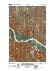Cedar Coulee Montana Historical topographic map, 1:24000 scale, 7.5 X 7.5 Minute, Year 2011
