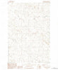 Cemetery Coulee Montana Historical topographic map, 1:24000 scale, 7.5 X 7.5 Minute, Year 1983