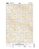 Cemetery Coulee Montana Current topographic map, 1:24000 scale, 7.5 X 7.5 Minute, Year 2014