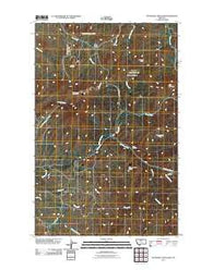 Centennial Mountain Montana Historical topographic map, 1:24000 scale, 7.5 X 7.5 Minute, Year 2011