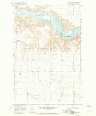 Central School Montana Historical topographic map, 1:24000 scale, 7.5 X 7.5 Minute, Year 1967