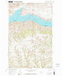 Chain Buttes Montana Historical topographic map, 1:24000 scale, 7.5 X 7.5 Minute, Year 1965