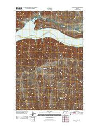 Chain Buttes Montana Historical topographic map, 1:24000 scale, 7.5 X 7.5 Minute, Year 2011